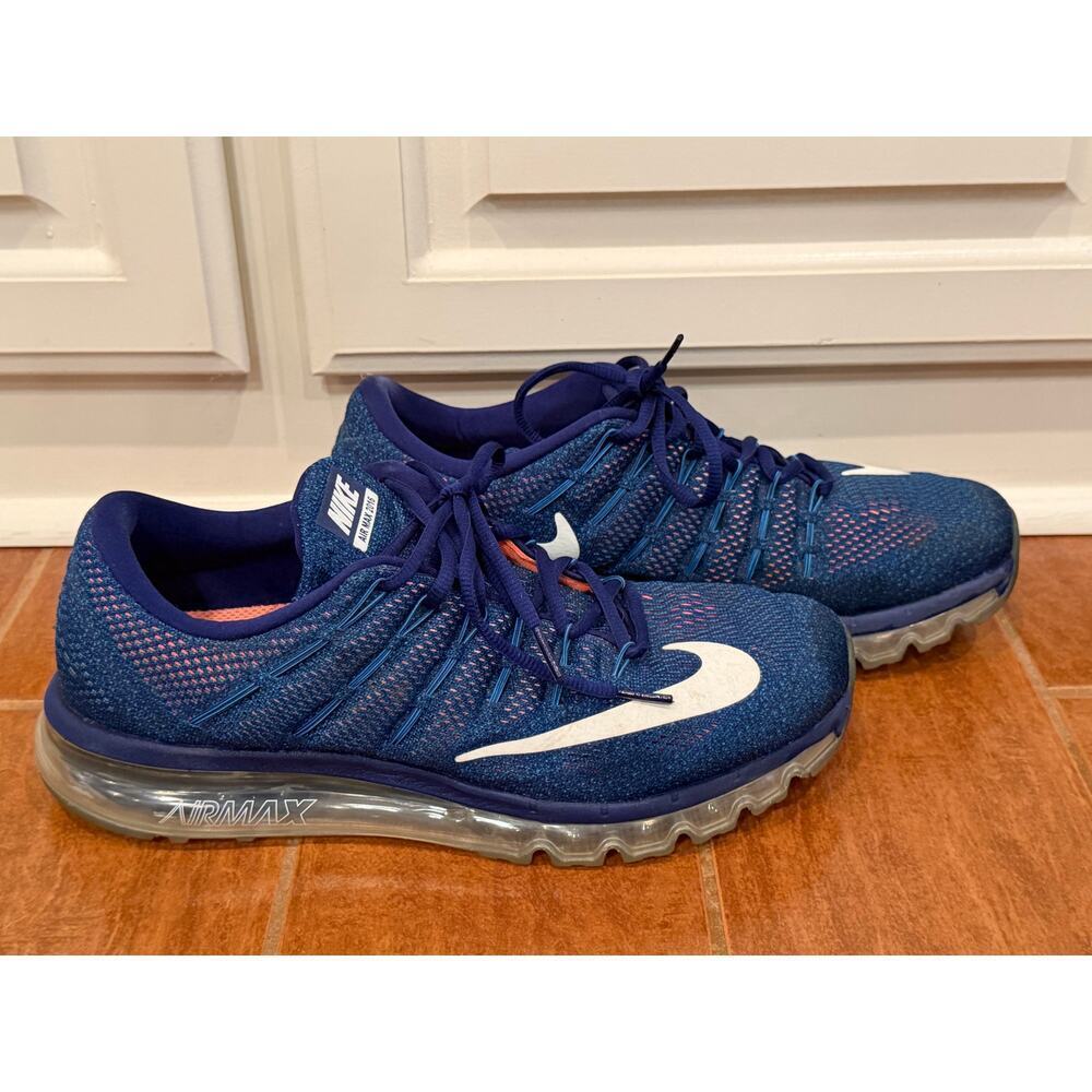Nike Air Max 2016 Blue Mens Size 11.5 - Picture 9 of 10